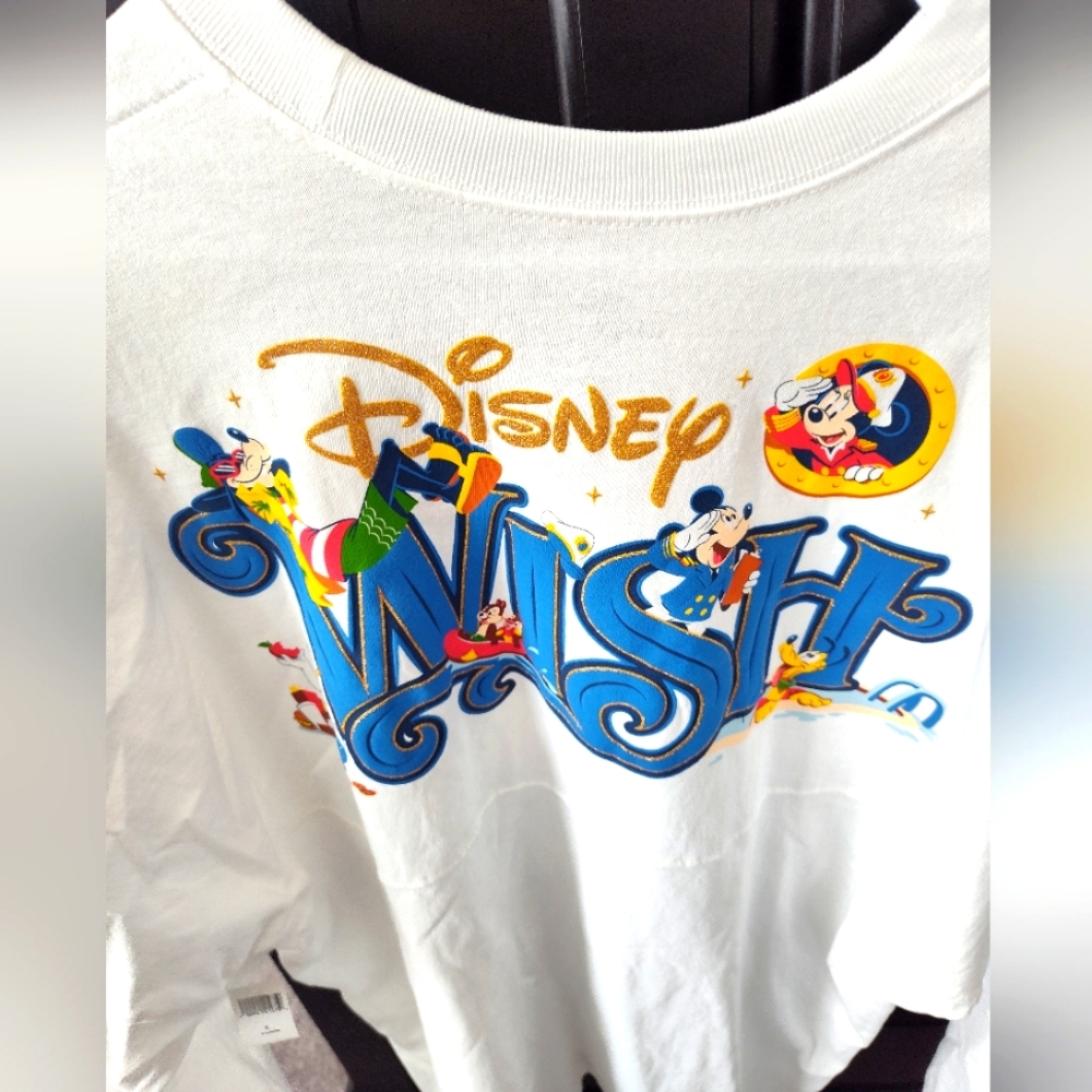 Disney Cruise Line Disney Wish Spirit Jersey XXL *Rare*